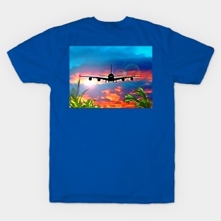 Airplane Landing T-Shirt